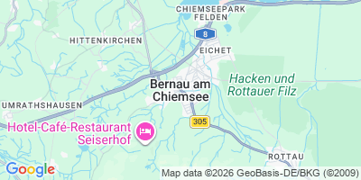 Karte Bernau a.Chiemsee