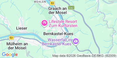 Karte Bernkastel-Kues