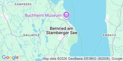 Karte Bernried am Starnberger See