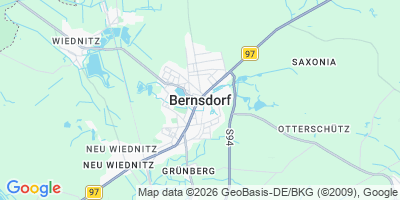 Karte Bernsdorf