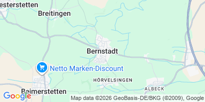 Karte Bernstadt