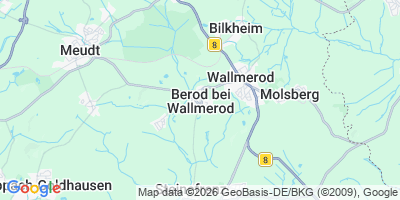 Karte Berod bei Wallmerod