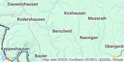 Karte Berscheid