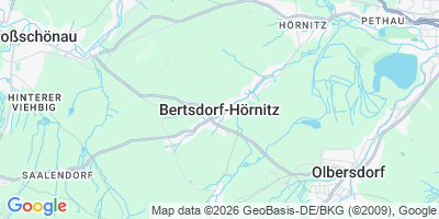 Karte Bertsdorf-Hörnitz