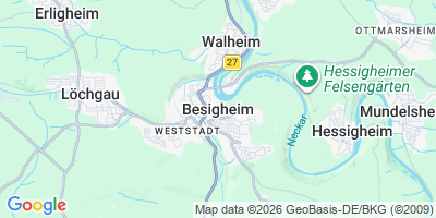Karte Besigheim