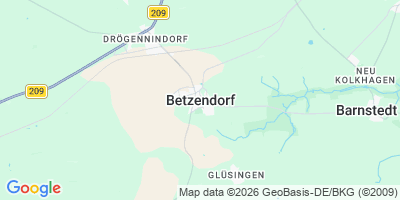 Karte Betzendorf