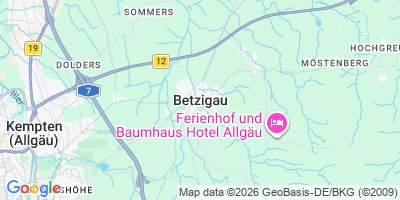 Karte Betzigau