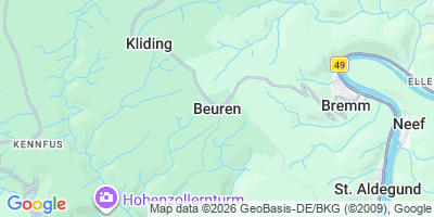 Karte Beuren