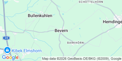 Karte Bevern