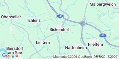Karte Bickendorf