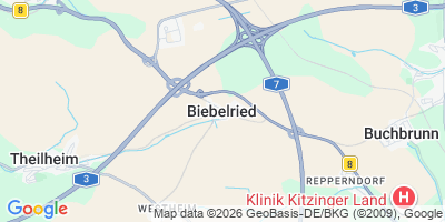 Karte Biebelried