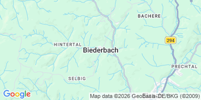 Karte Biederbach