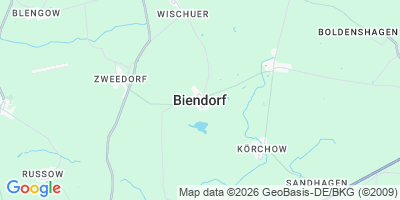 Karte Biendorf