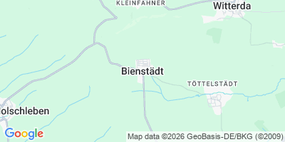 Karte Bienstädt