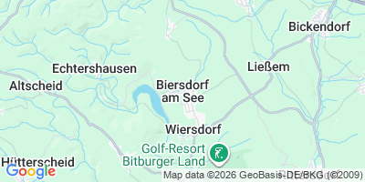 Karte Biersdorf am See