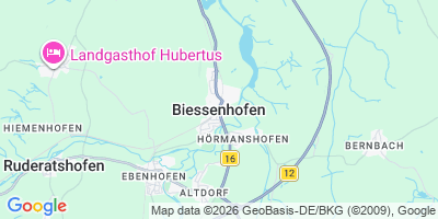 Karte Biessenhofen