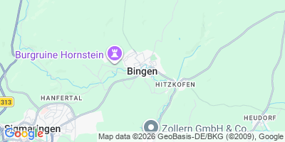 Karte Bingen