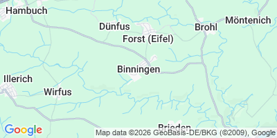 Karte Binningen