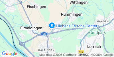 Karte Binzen