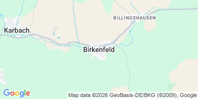 Karte Birkenfeld