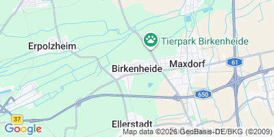 Karte Birkenheide