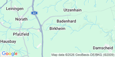 Karte Birkheim