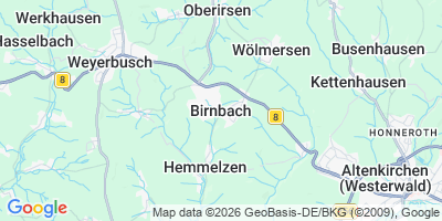 Karte Birnbach