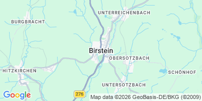 Karte Birstein
