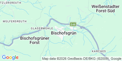 Karte Bischofsgrün