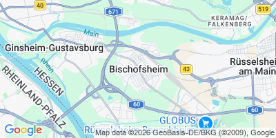 Karte Bischofsheim