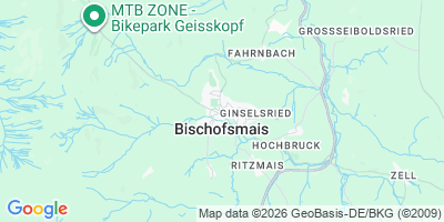 Karte Bischofsmais