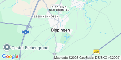 Karte Bispingen