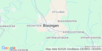 Karte Bissingen