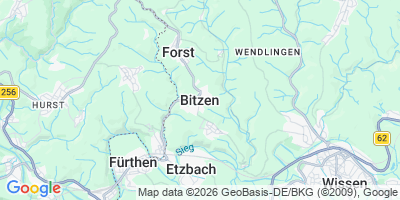 Karte Bitzen