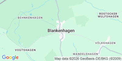 Karte Blankenhagen