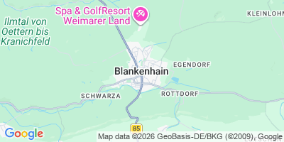 Karte Blankenhain