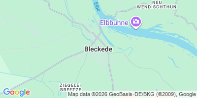Karte Bleckede