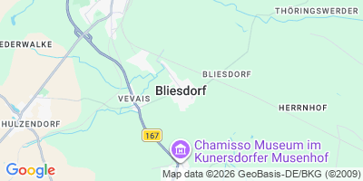 Karte Bliesdorf