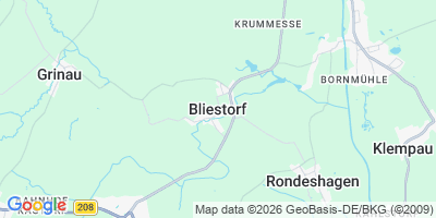 Karte Bliestorf