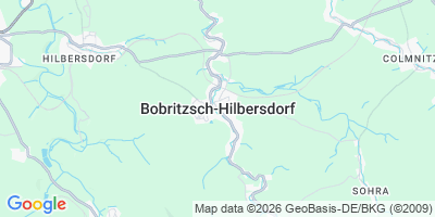 Karte Bobritzsch-Hilbersdorf