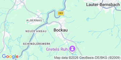Karte Bockau