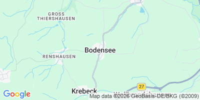 Karte Bodensee