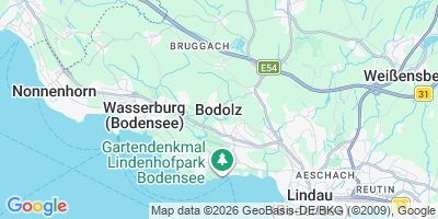 Karte Bodolz