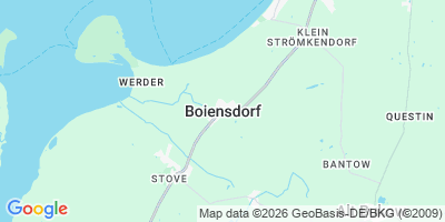 Karte Boiensdorf
