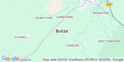 Karte Boitze