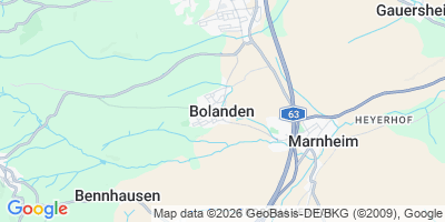 Karte Bolanden