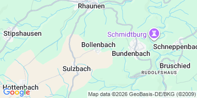 Karte Bollenbach