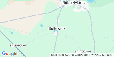 Karte Bollewick