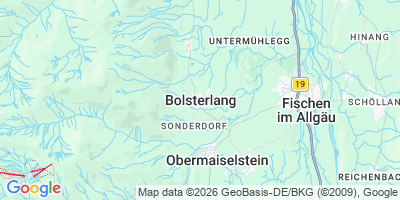 Karte Bolsterlang