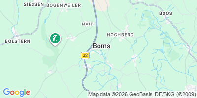 Karte Boms
